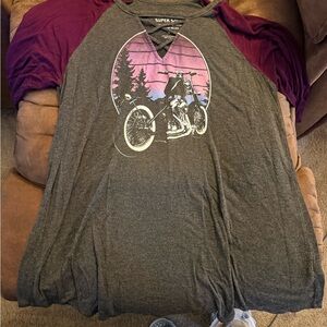 Torrid Gray Super Soft Knits Top